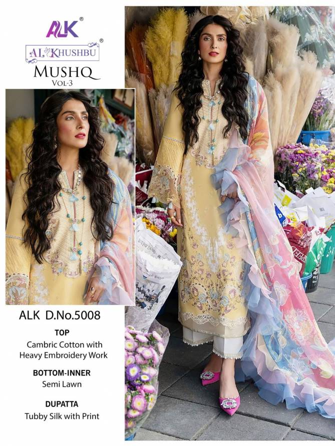 Mushq Vol 3 By Alk Khushbu Pakistani Suits Catalog
